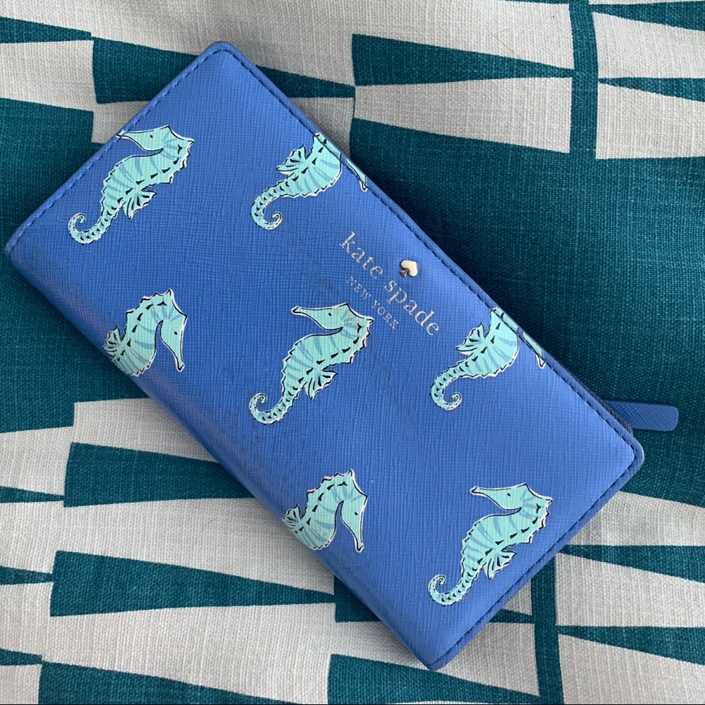 Kate Spade ♠️ Seahorse Wallet